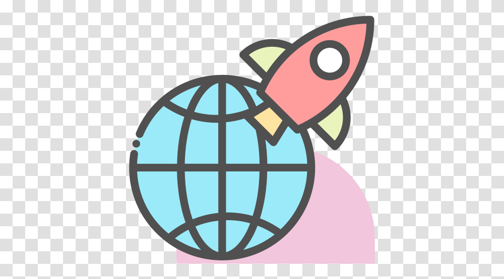 Business Rocket Start Free Icon Of & Startup Globe Light Bulb Icon, Outer Space, Astronomy, Universe, Planet Transparent Png