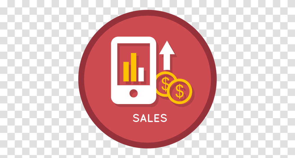 Business Sales Icon Sales Circle Icon, Text, Electrical Device, Word, Switch Transparent Png