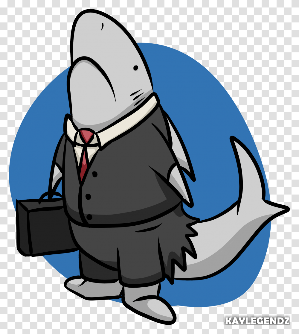 Business Shark By Kaylegendz Business Shark By Kaylegendz Business Shark, Helmet, Apparel, Animal Transparent Png