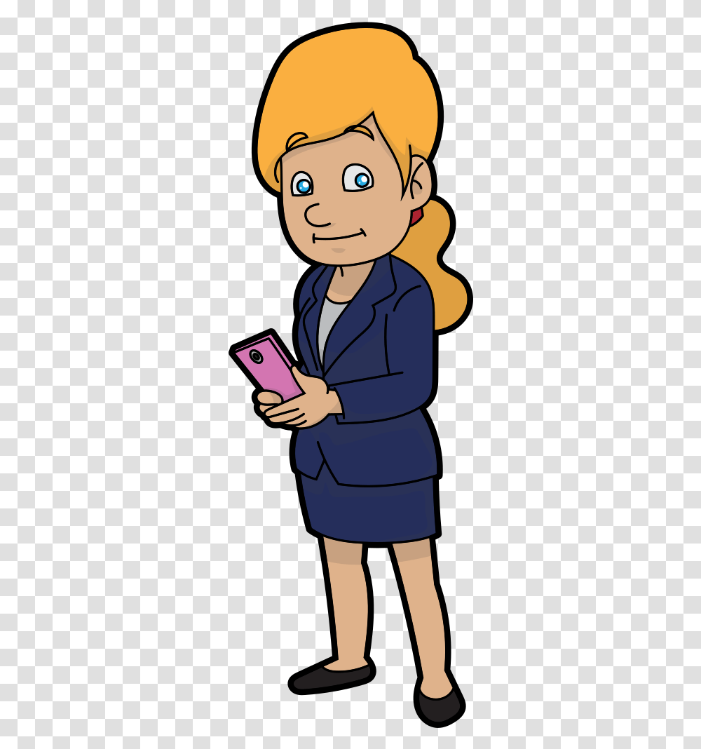Business Smartphone Clipart, Person, Reading, Photography Transparent Png