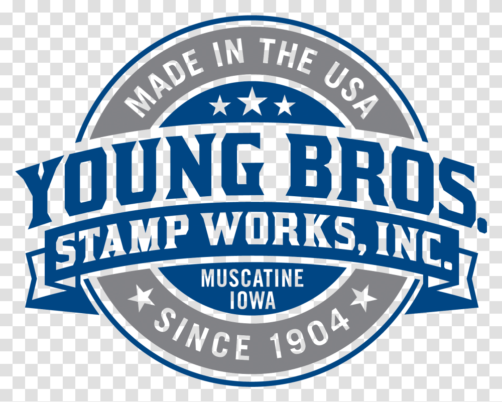 Business Software Used By Young Brothers Stamp Works Wgar, Logo, Symbol, Badge, Text Transparent Png