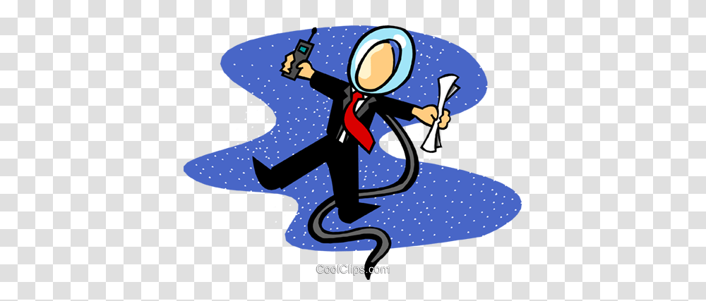 Business Spaceman Royalty Free Vector Clip Art Illustration, Outdoors, Cleaning, Performer, Juggling Transparent Png