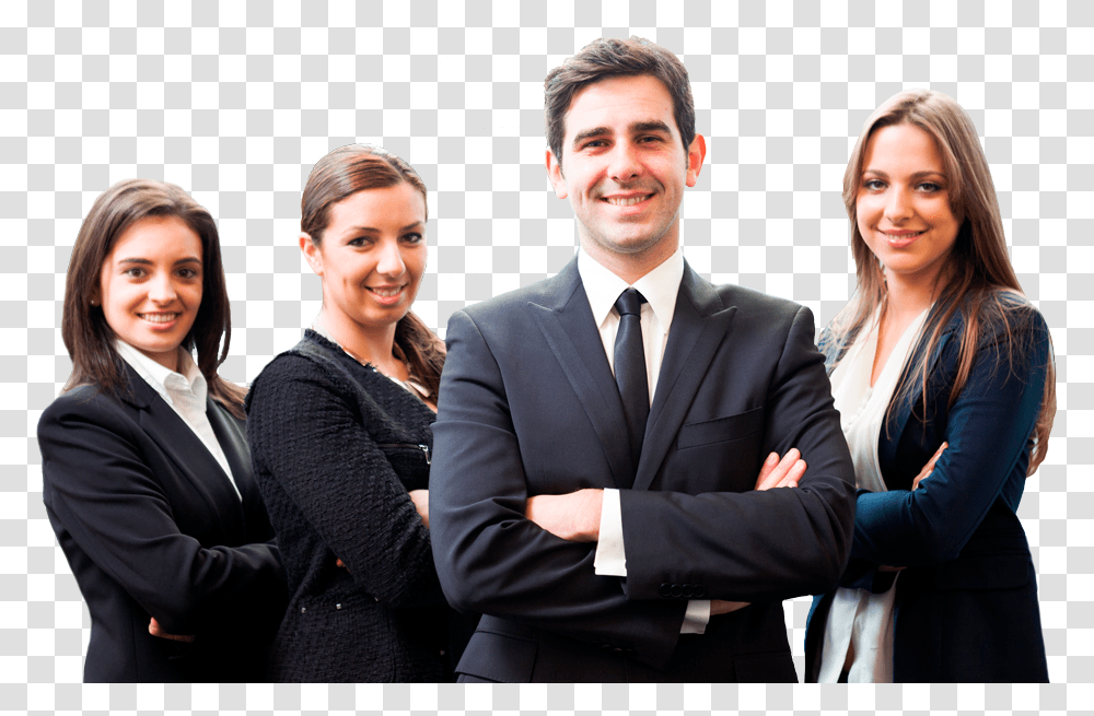 Business Team, Person, Suit, Overcoat Transparent Png