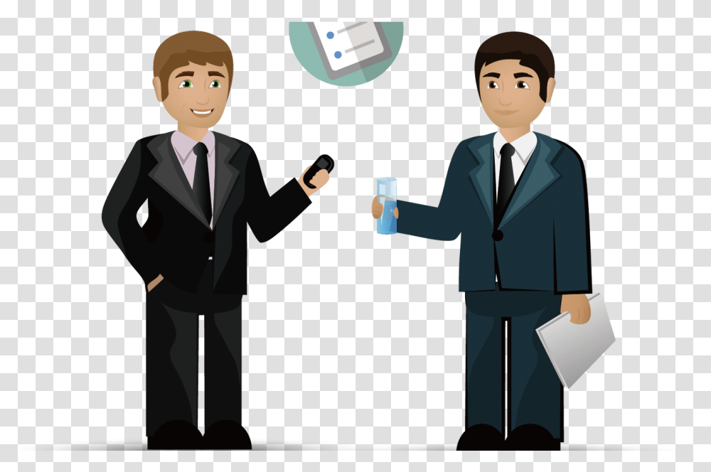 Business Teamwork Vector Pattern Material Looking For Businessman Cartoon Vector, Person, Human, Performer, Tie Transparent Png