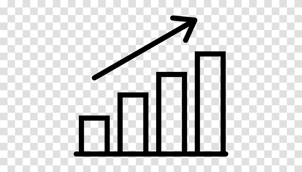 Business Tools Chart Graph Level Up Graph Icon, Gray Transparent Png