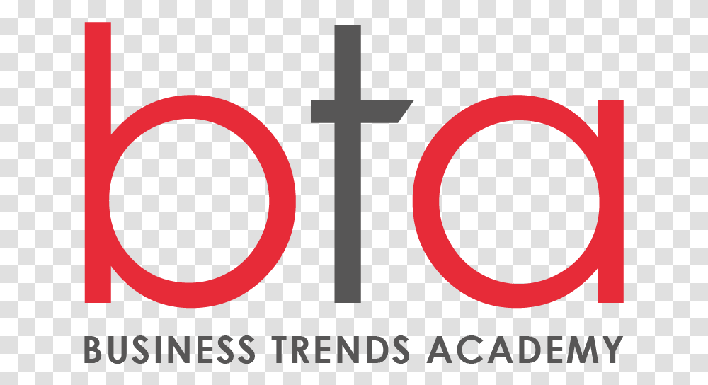 Business Trends Academy Bta Gmbh Cross, Word, Sign Transparent Png
