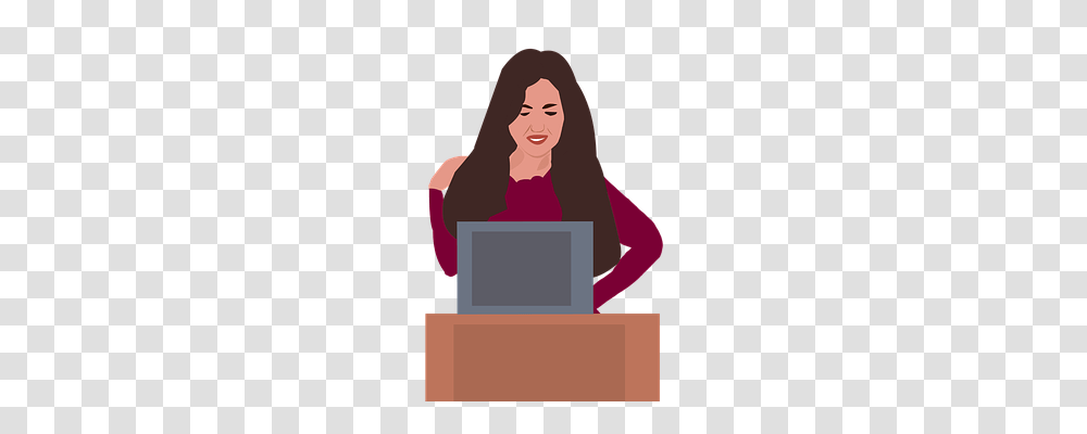 Business Woman Technology, Audience, Crowd, Person Transparent Png