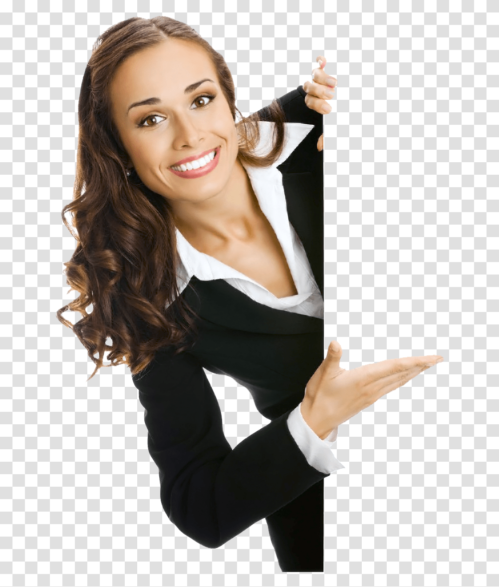 Business Woman Background, Person, Female, Face Transparent Png