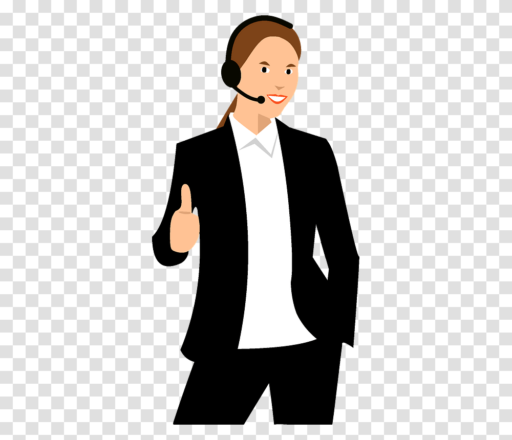 Business Woman Clipart Cartoon, Suit, Overcoat, Sleeve Transparent Png