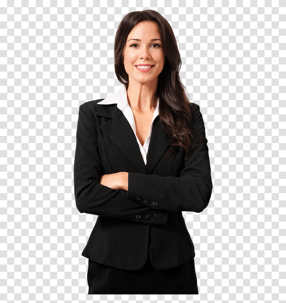 Business Woman Face Business Woman Face, Suit, Overcoat, Female Transparent Png