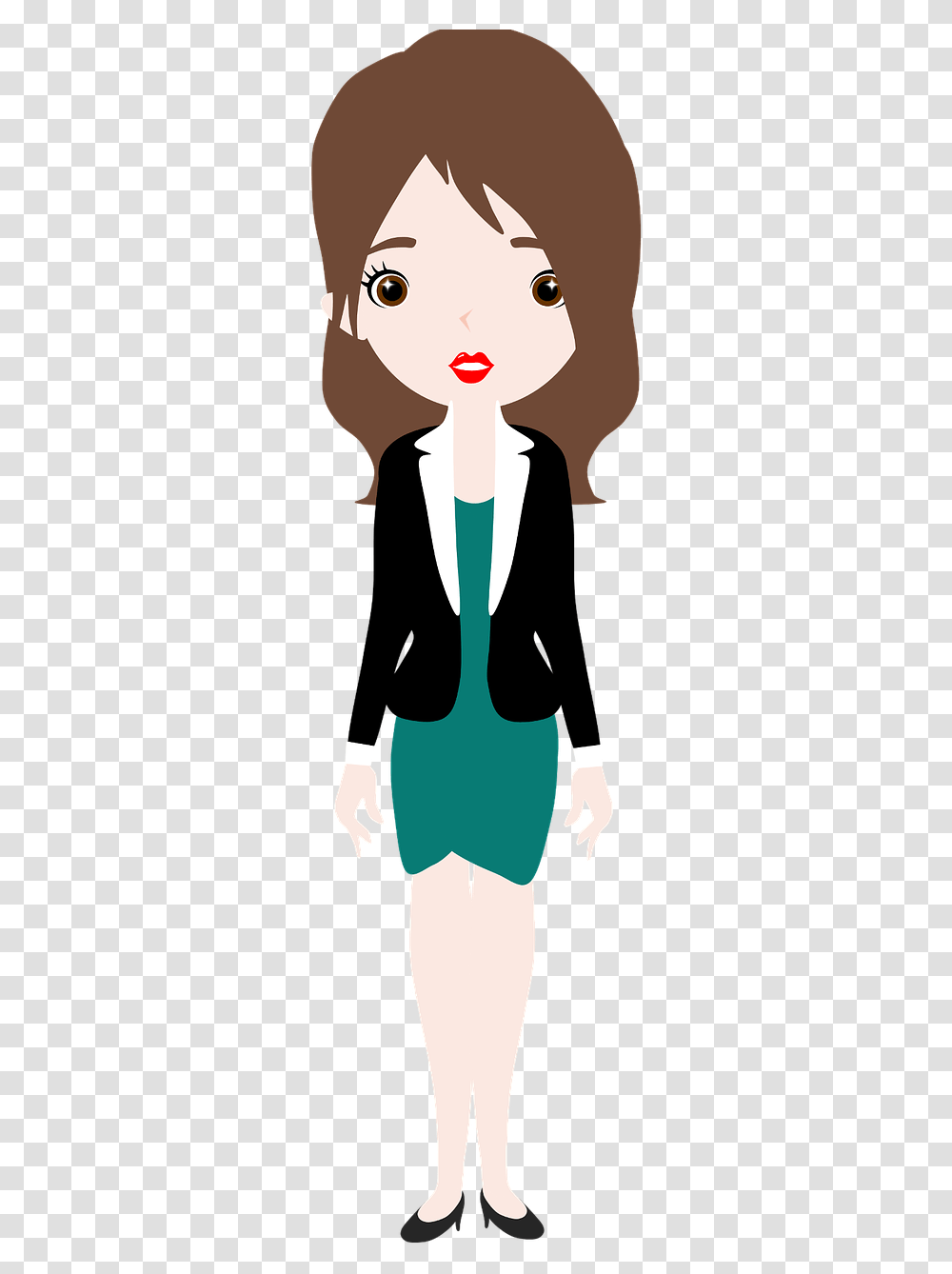 Business Woman Icon Clipart Emprendedora, Face, Person, Tool Transparent Png
