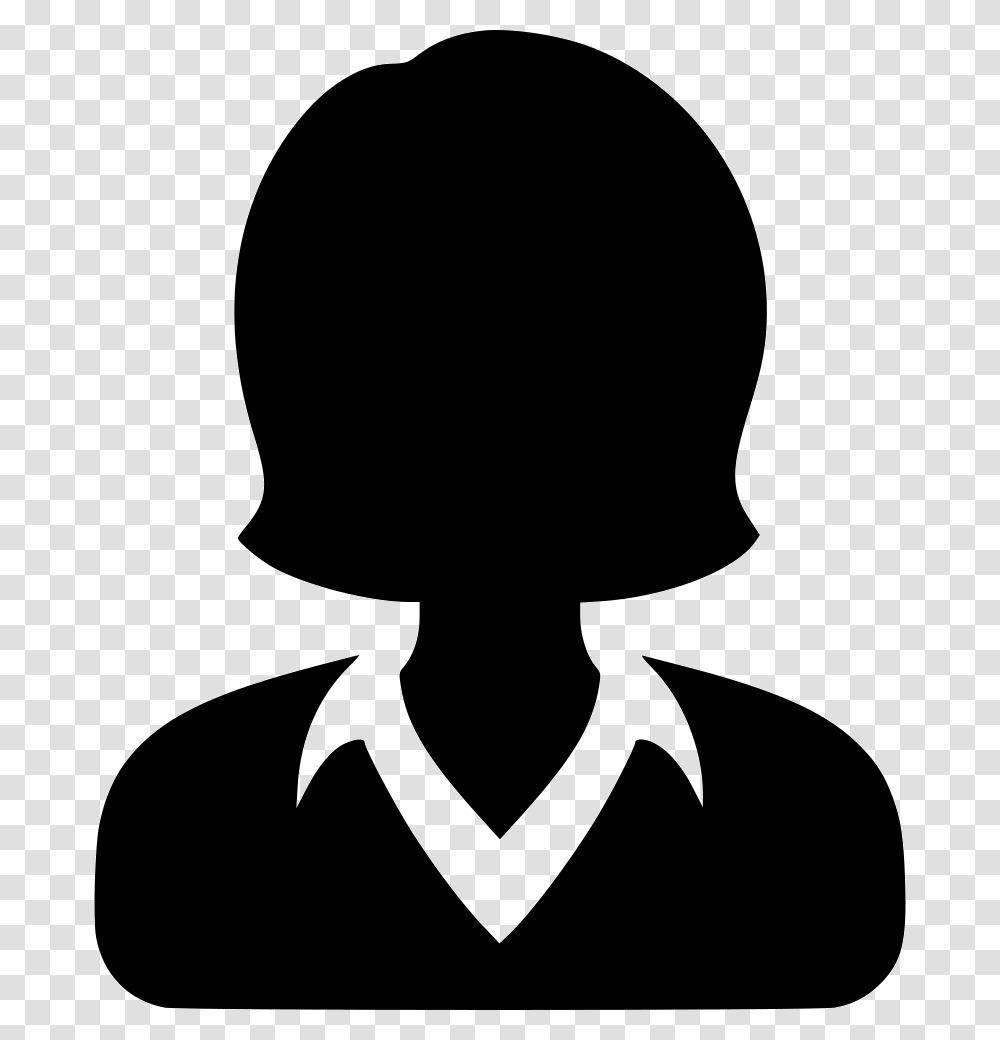 Business Woman Icon Free Download, Silhouette, Stencil, Person, Human Transparent Png