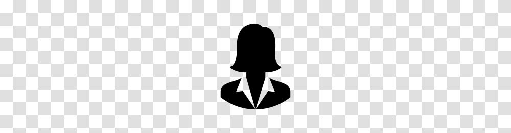 Business Woman Icons Noun Project, Gray, World Of Warcraft Transparent Png