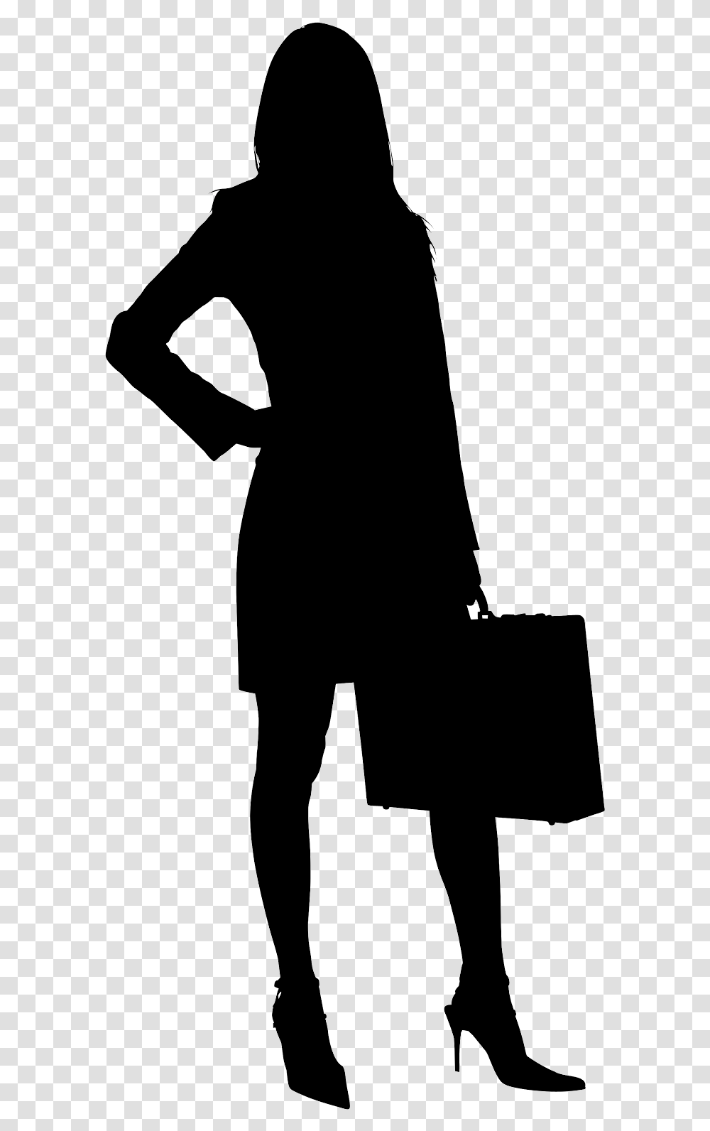 Business Woman Silhouette, Outdoors, Angler, Fishing, Leisure Activities Transparent Png