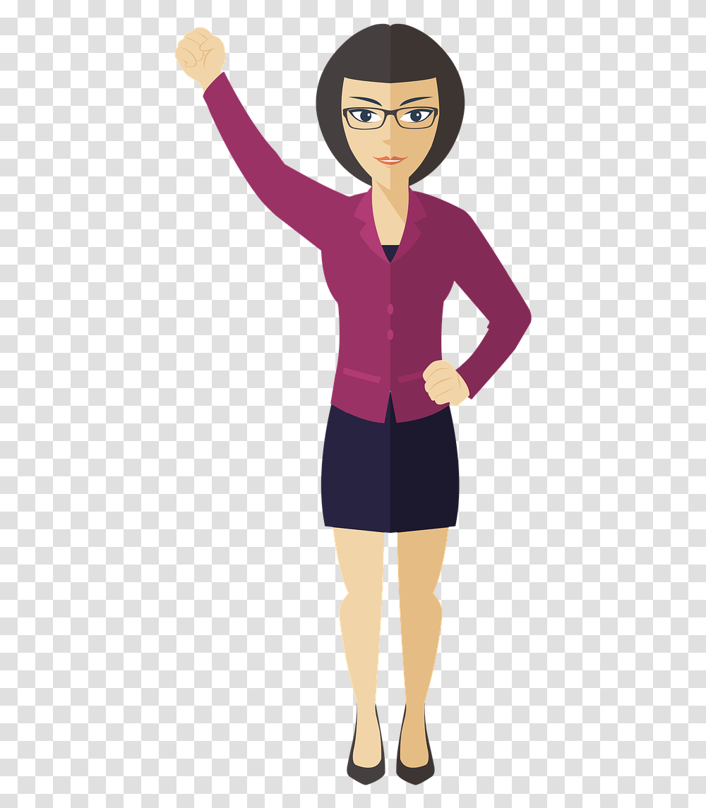 Business Women Clipart, Sleeve, Long Sleeve, Person Transparent Png