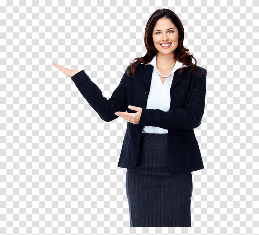 Business Women In Suit, Overcoat, Female, Person Transparent Png