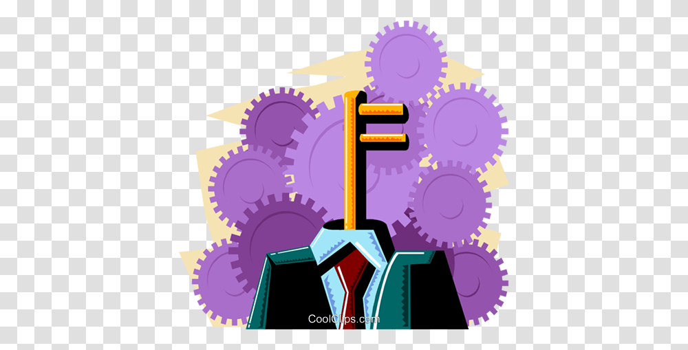 Business Working Hard Royalty Free Vector Clip Art Illustration, Doodle, Drawing, Purple Transparent Png