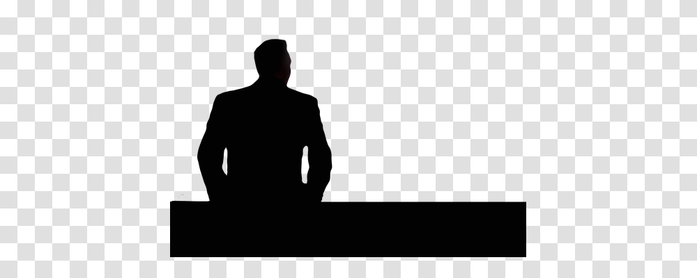 Businessman Person, Human, Silhouette, Outdoors Transparent Png