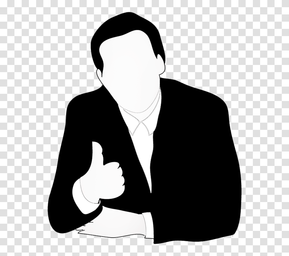 Businessman Clip Art, Stencil, Person, Hand Transparent Png