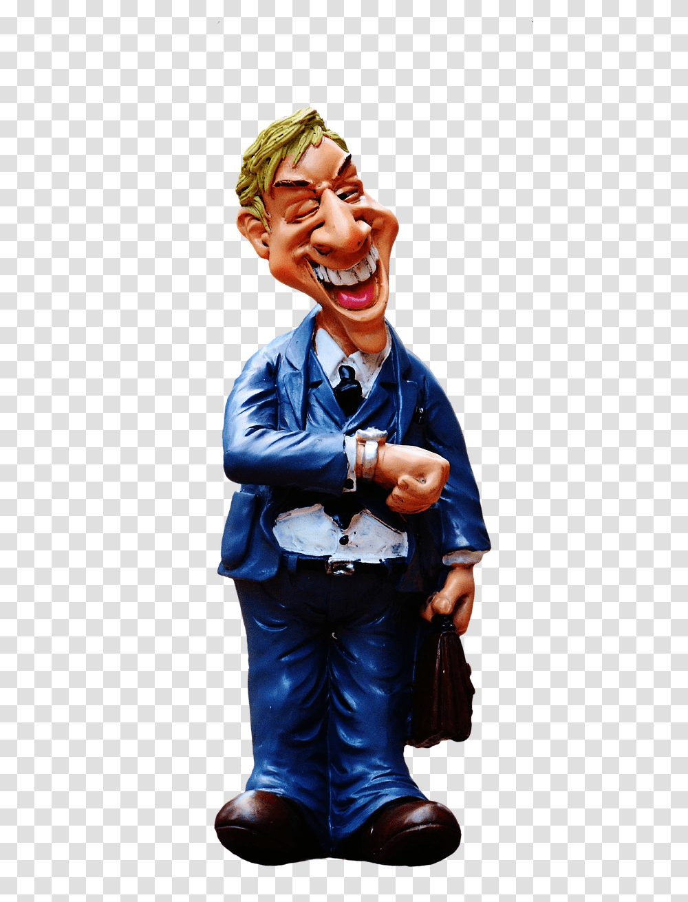Businessman Figure Funny Free Photo Humour, Performer, Person, Human, Costume Transparent Png