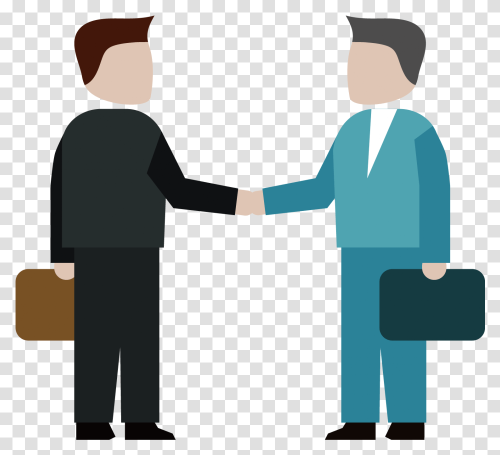Businessman Handshake Icon People Shake Hand, Person, Holding Hands, Cross, Lighting Transparent Png