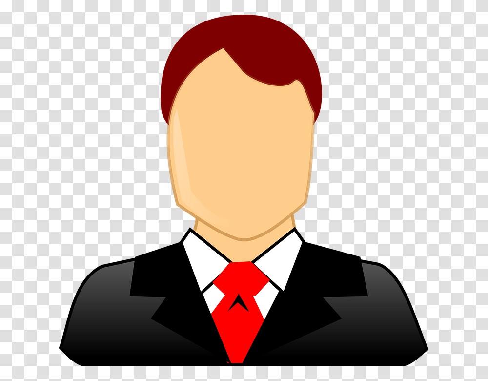 Businessman Male Business Avatar Formal Man Natural Persons, Tie, Accessories, Accessory, Necktie Transparent Png