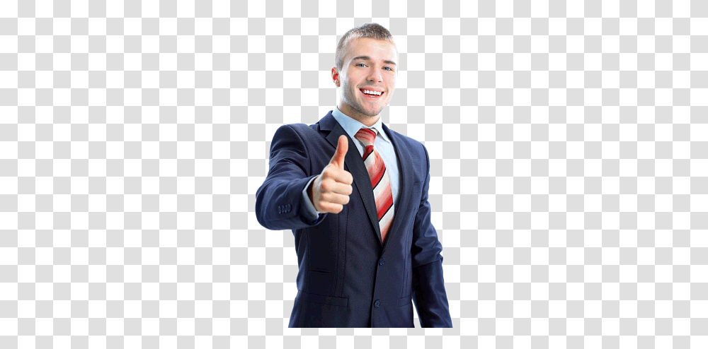 Businessman, Person, Thumbs Up, Finger, Tie Transparent Png