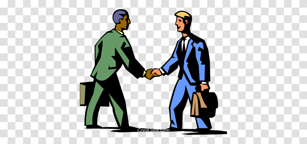 Businessman Shaking Hands Royalty Free Vector Clip Art, Person, Human, People, Holding Hands Transparent Png