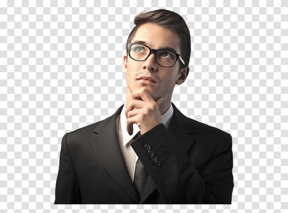 Businessman Thinking Business Immigration Program Canada, Suit, Overcoat, Person Transparent Png