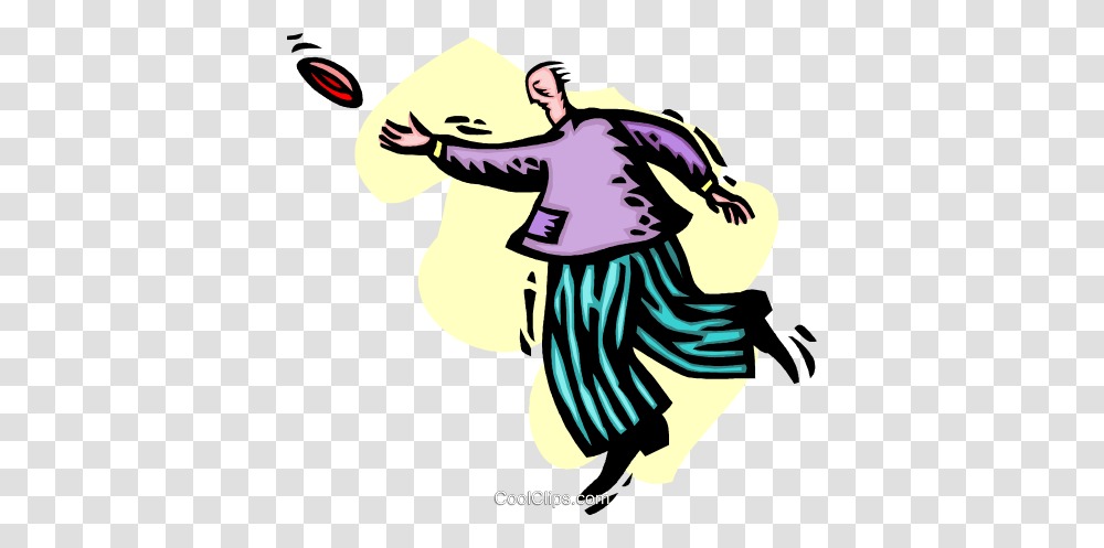Businessman Throwing A Flying Disc Royalty Free Vector Clip Art, Person, Human, Frisbee, Toy Transparent Png