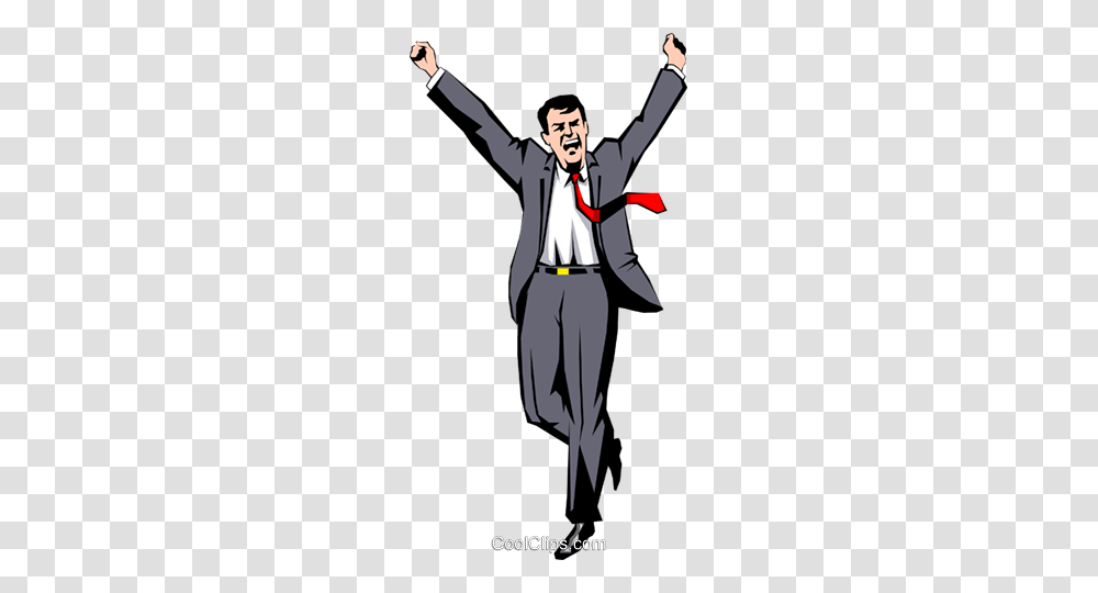 Businessman Track Field Royalty Free Vector Clip Art, Person, Suit, Overcoat Transparent Png