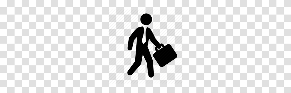 Businessman With Briefcase Clipart, Person, Human, Duel Transparent Png