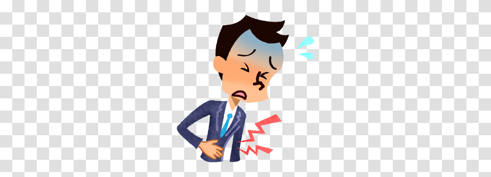 Businessman With Stomachache Free Clipart Illustrations, Person, Face, Performer Transparent Png