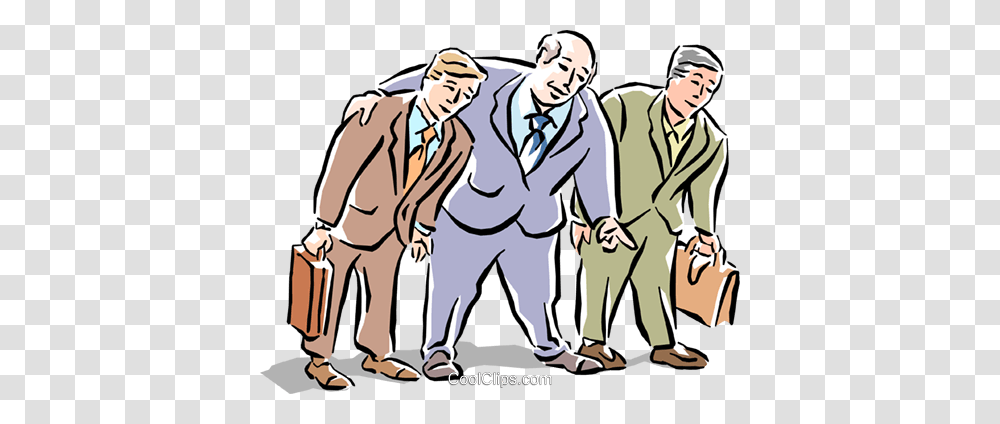 Businessmen Royalty Free Vector Clip Art Illustration, Person, People, Family, Hand Transparent Png