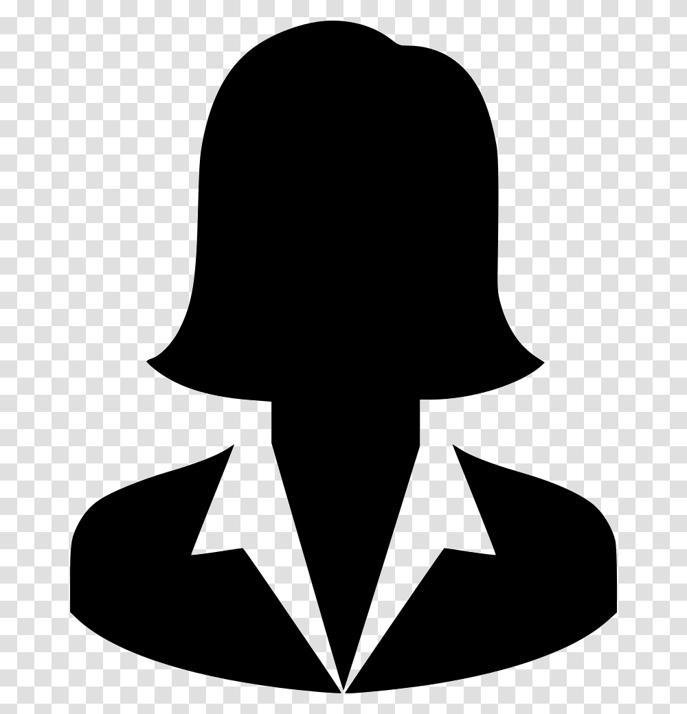 Businesswoman Clipart Man Woman Icon, Stencil, Person, Human Transparent Png