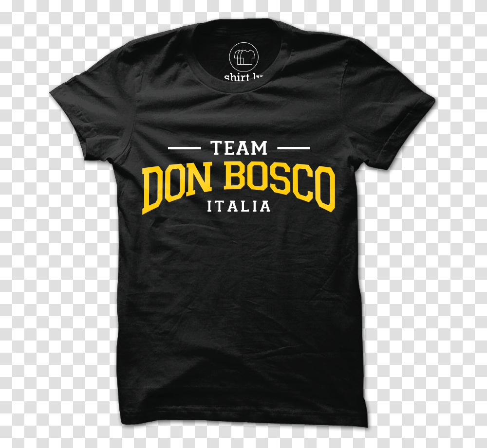 Busko Nation Shirt Team Don Bosco Black Mockup, Apparel, T-Shirt Transparent Png