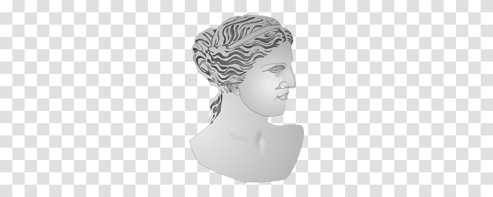 Bust Person, Head, Drawing Transparent Png