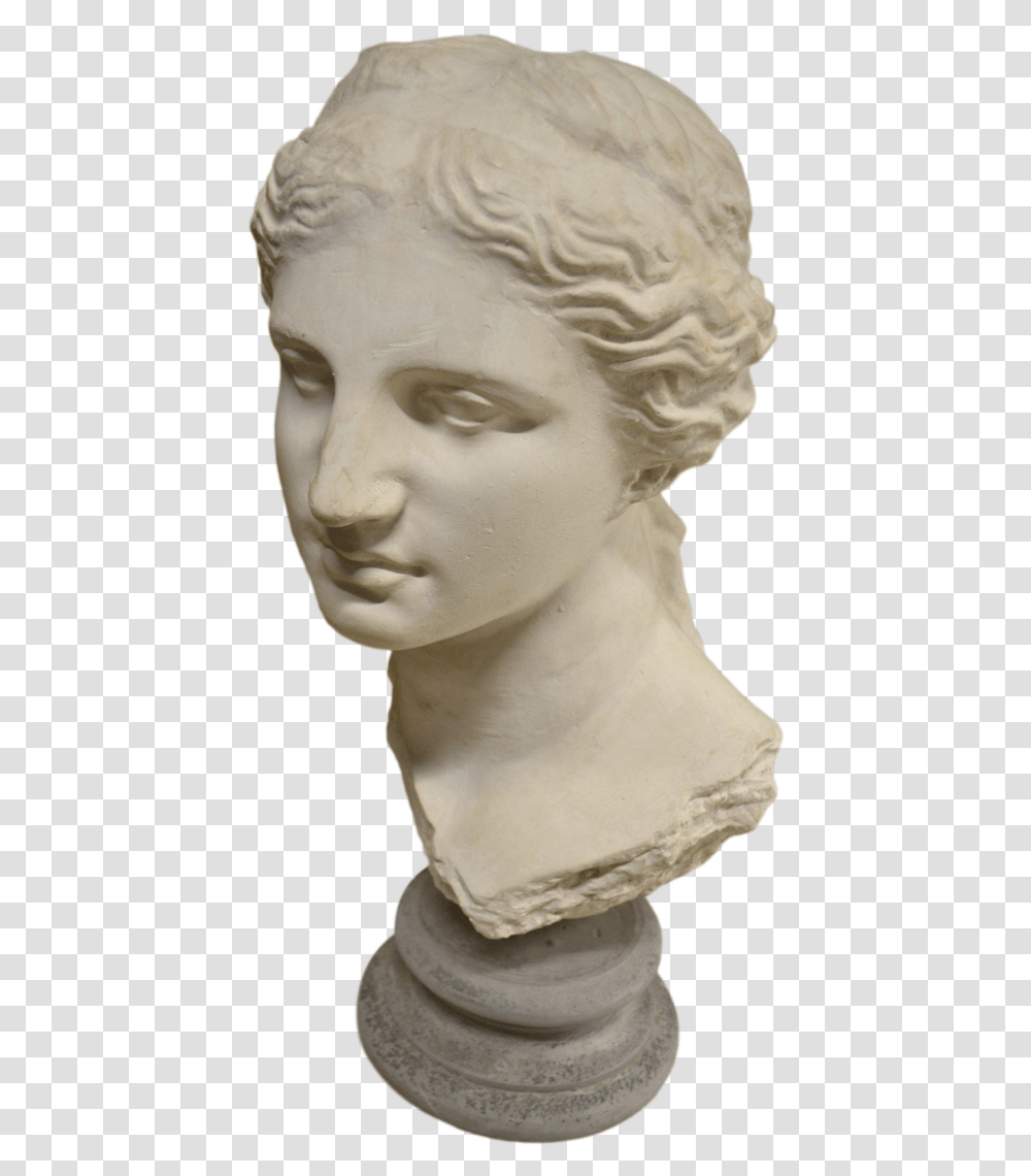 Bust, Head, Sculpture, Statue Transparent Png