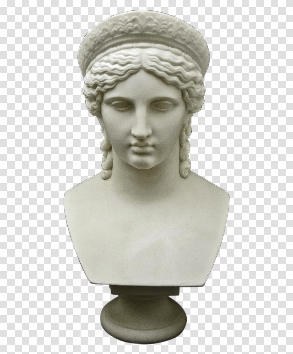 Bust, Head, Sculpture, Statue Transparent Png