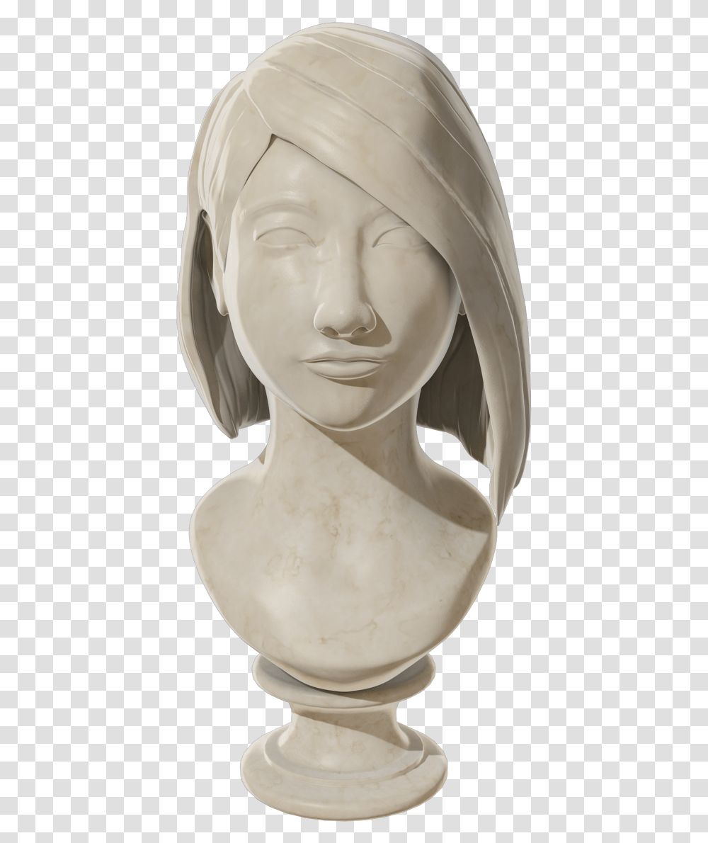 Bust, Helmet, Apparel, Sculpture Transparent Png