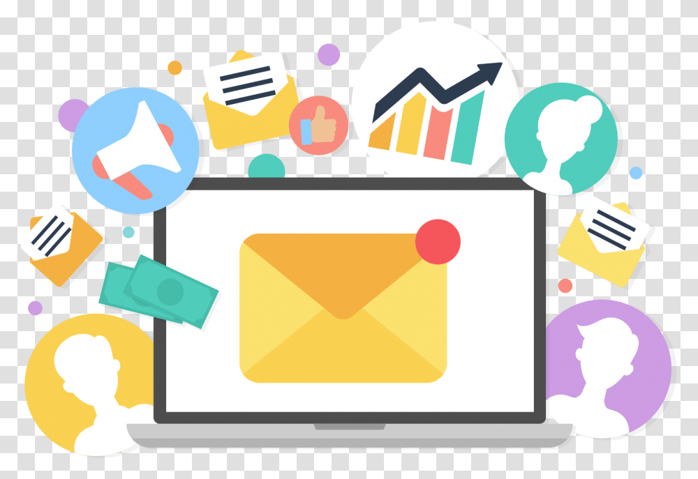 Busted Event Management Icon, Envelope, Mail, Airmail Transparent Png