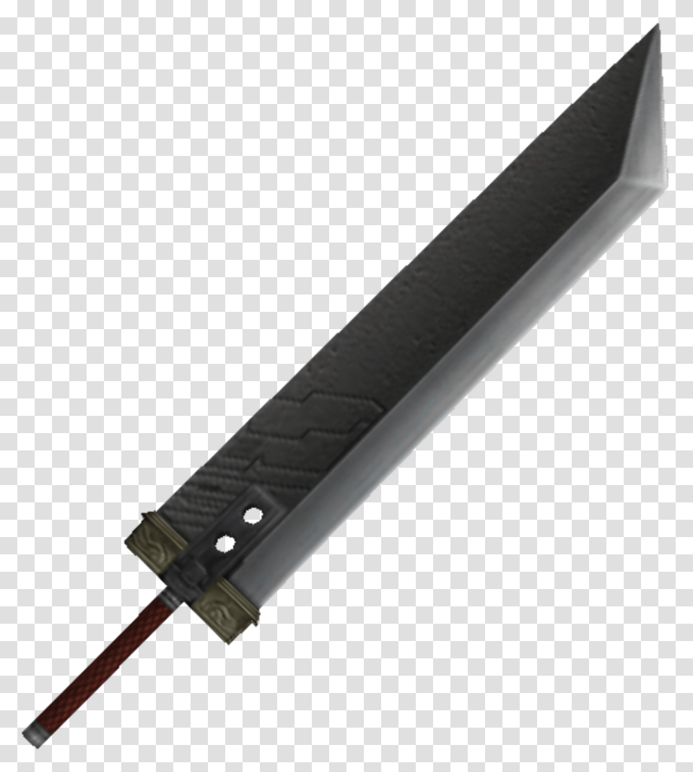 Buster Sword Clouds Sword, Weapon, Weaponry, Blade, Knife Transparent Png