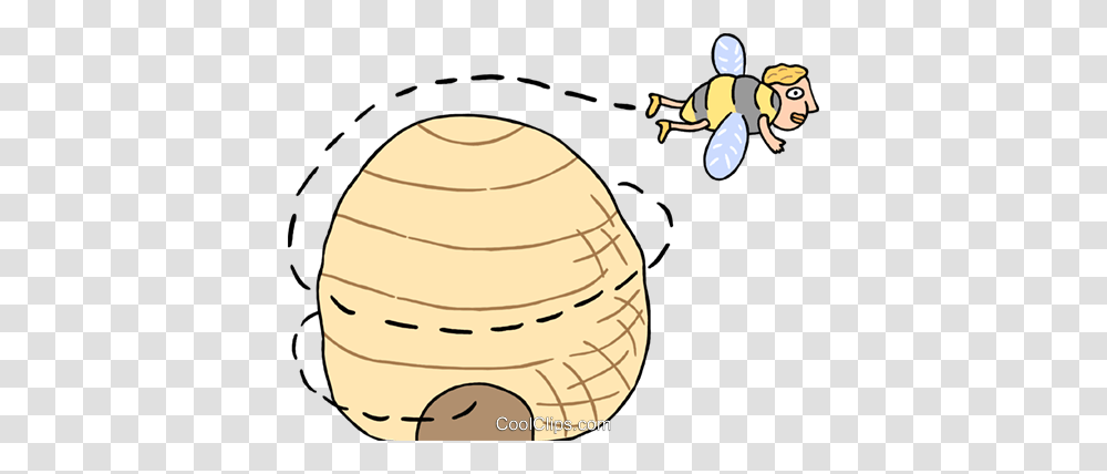 Busy As A Bee Royalty Free Vector Clip Art Illustration, Outdoors, Animal, Invertebrate, Soil Transparent Png