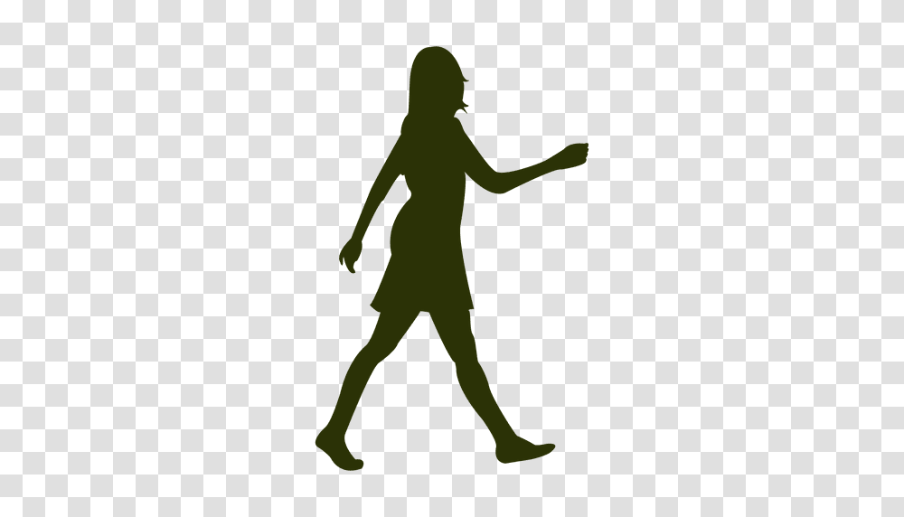 Busy Girl Walking Silhouette, Person, Dance Pose, Leisure Activities, Duel Transparent Png