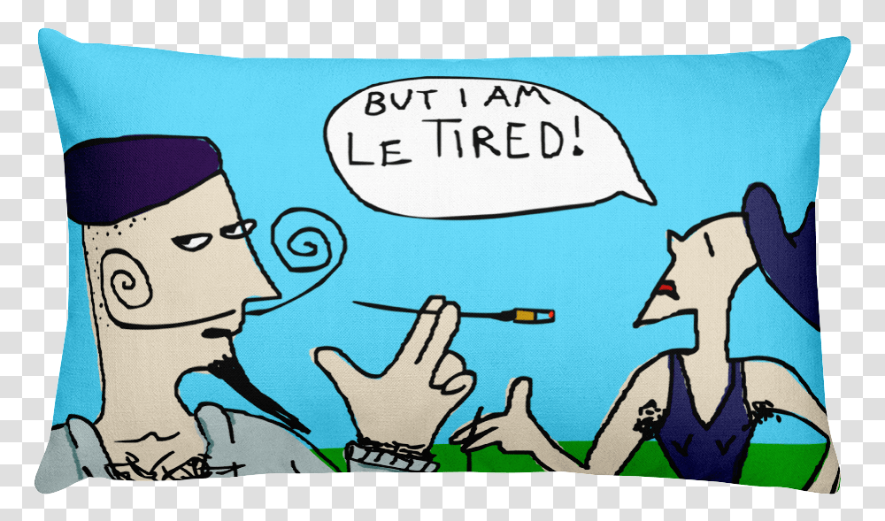 But I Am Le Tired Pillows Download Cartoon, Bird, Drawing, Washing, Crowd Transparent Png