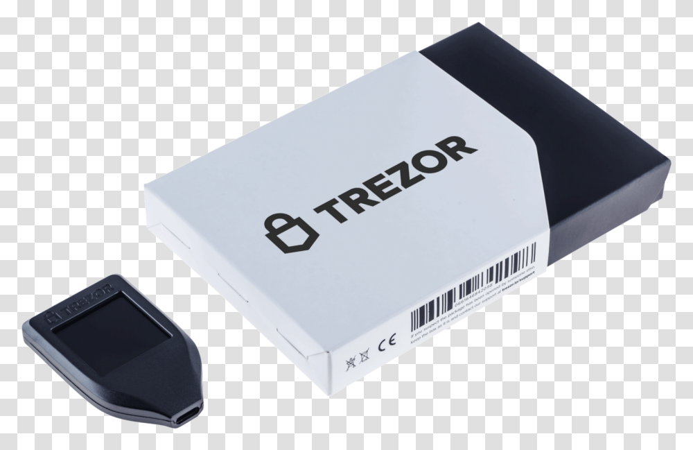 But It Also Makes It More Explicit Which Side Is The Trezor T Box, Electronics, Hardware, Business Card, Paper Transparent Png