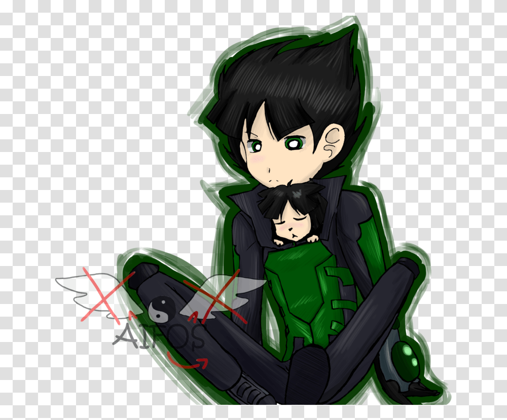 Butch And Buttercup Neko By Aifos Art Anime Butch Art, Toy, Person, Human, Graphics Transparent Png