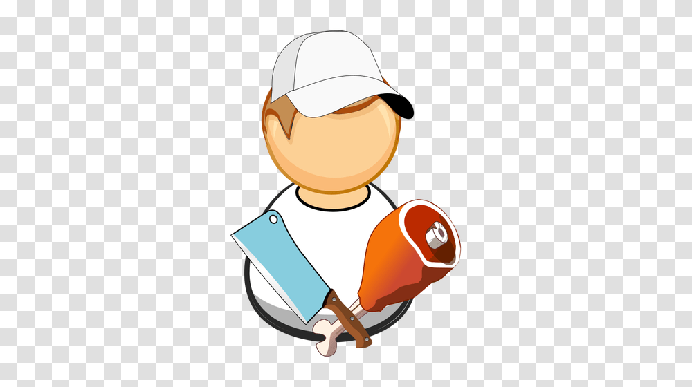 Butcher, Food, Helmet, Apparel Transparent Png