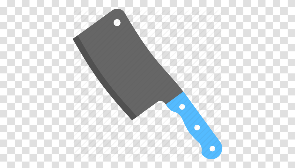 Butcher Knife Cleaver Cutting Weapon Halloween Accessory Meat, Weaponry, Blade, Dagger Transparent Png