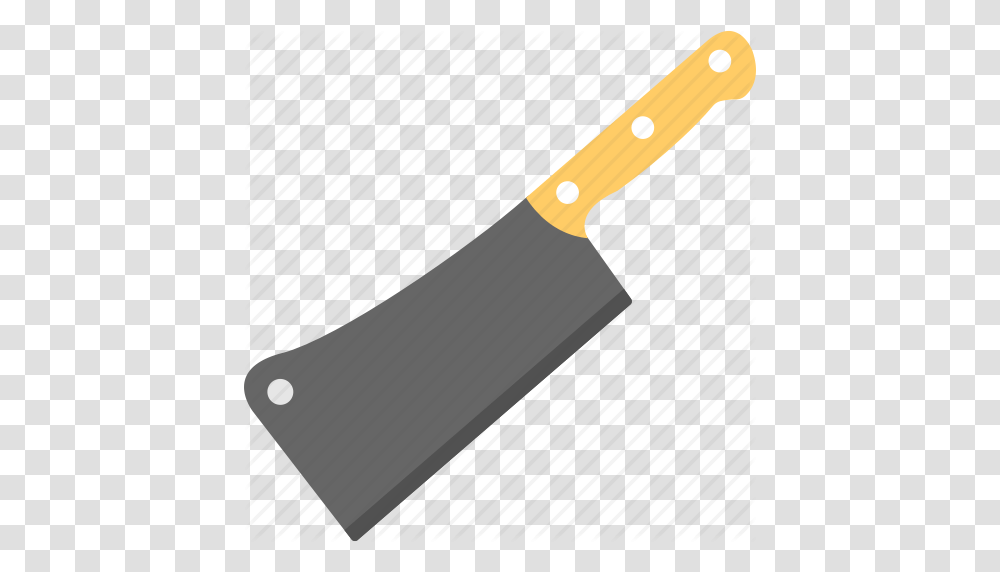 Butcher Knife Cleaver Hatchet Knife Large Knife Icon, Weapon, Weaponry, Blade, Cutlery Transparent Png